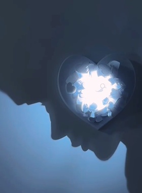 一想到回家有小可爱迎接高兴夜灯