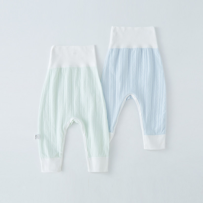 婴儿裤子秋季大屁屁裤高腰裤开裆按扣纯棉秋裤长裤男宝女宝护肚裤,淘宝优惠券,粉丝福利购,淘宝优惠卷