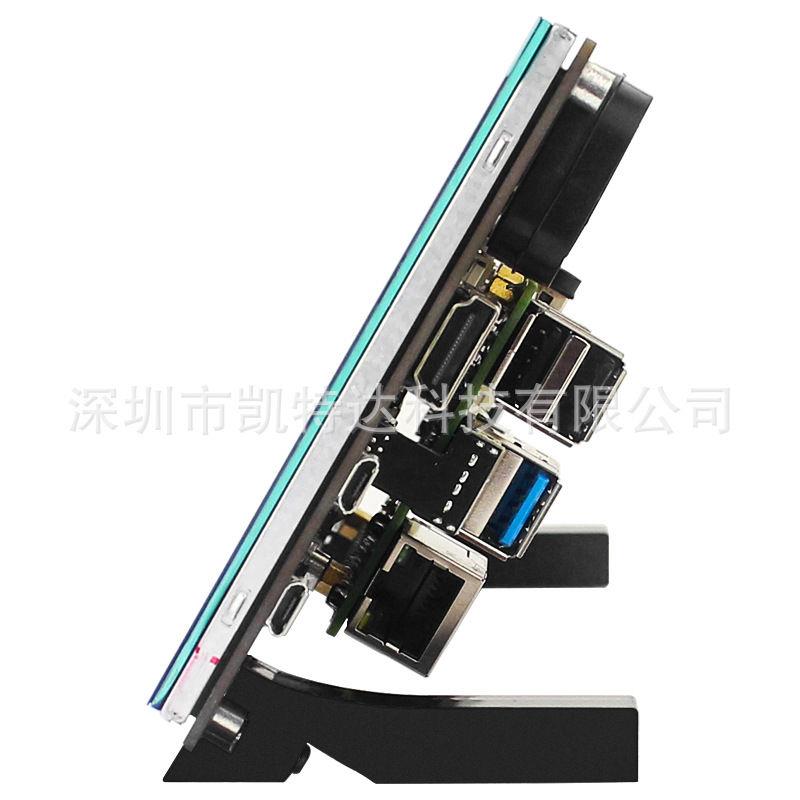 树莓派/B/B寸显示器显示屏HDMI触摸屏电脑JetsonNano带喇叭 - 图1