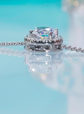 莫桑石D色满钻圆钻圆包手链