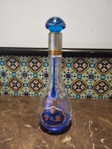Foreign river Dream Blue M3 original Wine Bottle Empty Bottle Wine Bottle Upmarket Special Empty Bottle Pendulum Ornament Props