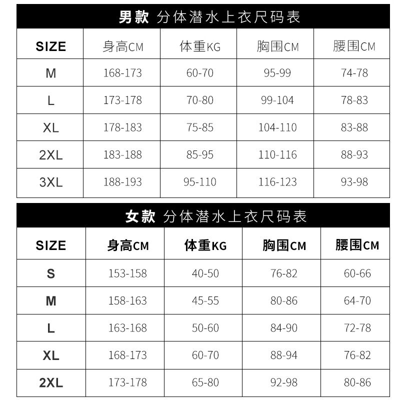 DIVESAIL潜水服上衣1.5mm分体防寒保暖长袖防晒浮潜水母冲浪游泳-图1