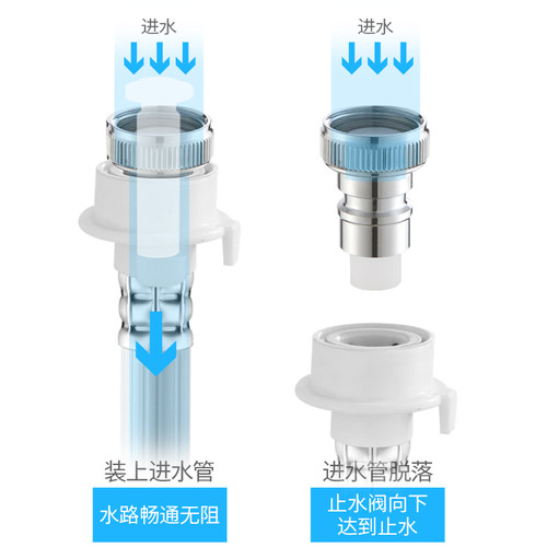 全铜洗衣机水龙头 家用4分专用单冷自动止水拖把池加长铜水嘴龙头 - 图2