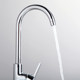 Filtered all-copper basin faucet universal spout