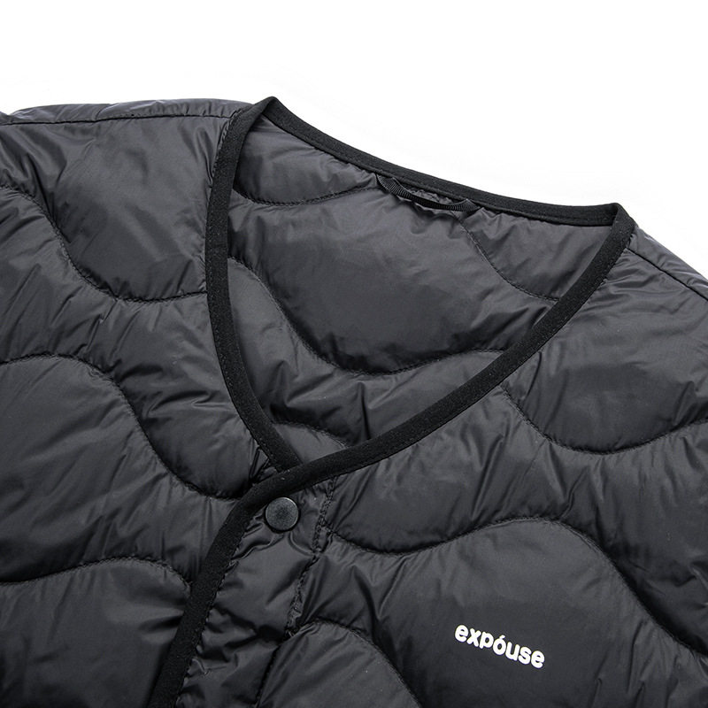 羽绒马甲男士秋冬季新款纯色百搭休闲保暖内胆轻薄白鸭绒无袖外套,淘宝优惠券,粉丝福利购,淘宝优惠卷