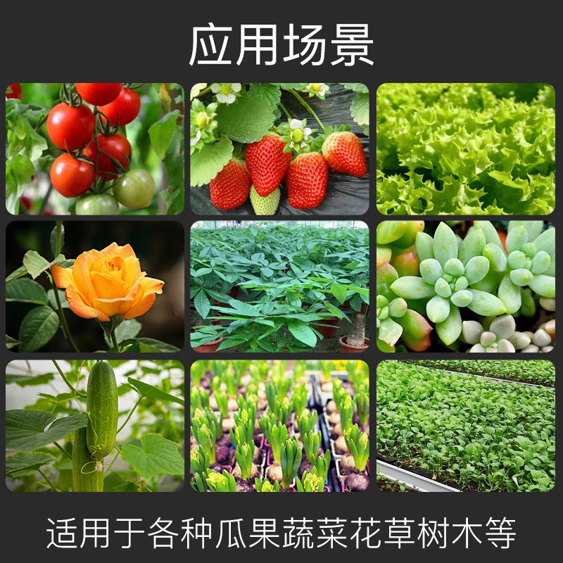 全光谱LED仿太阳蔬菜草莓花卉育苗室内多肉植物生长灯植物补光灯