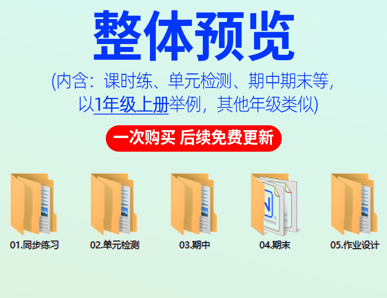 新北师大版小学数学试卷试题一二三四五六年级上册下册练习题课时同步练习单元期中测试期末测试作业设计知识总结全套电子版资料 - 图0