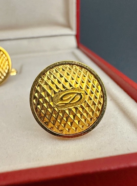 中古男士袖扣一物一件 国外回流 保存品 未使用 奢侈品