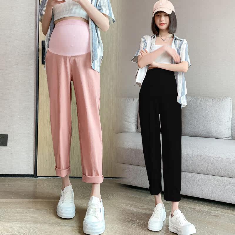  布衣妈咪孕妇阔腿裤