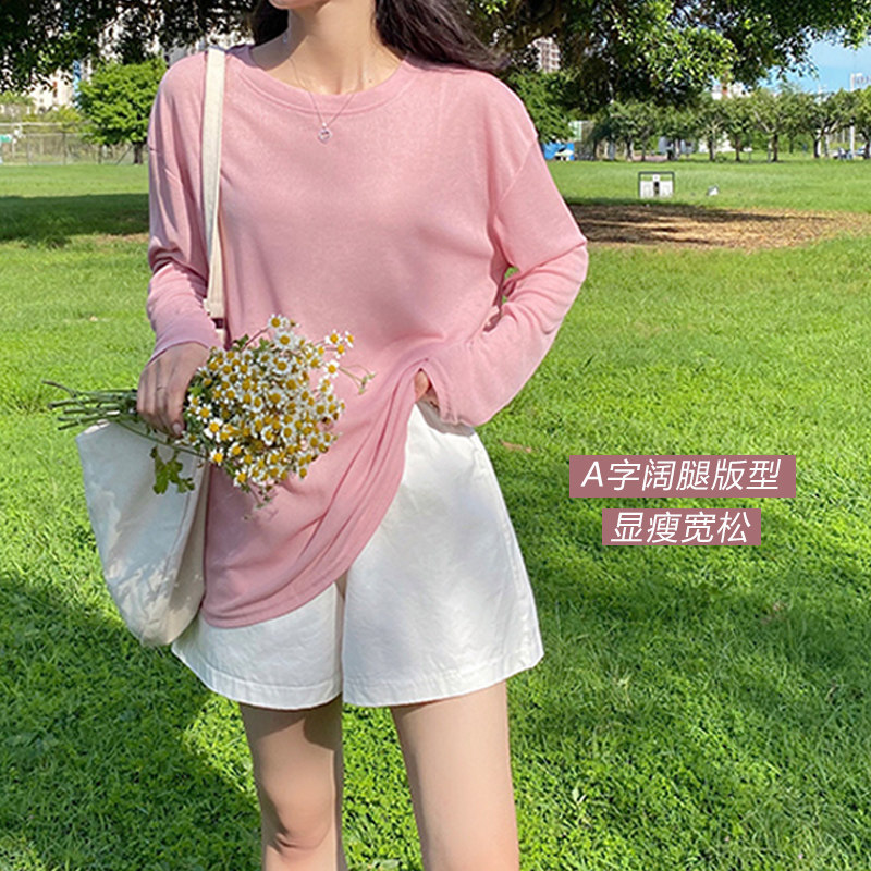  布衣妈咪孕妇阔腿裤