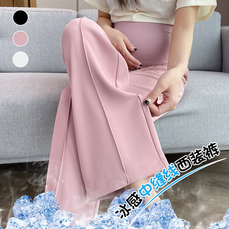  布衣妈咪孕妇阔腿裤