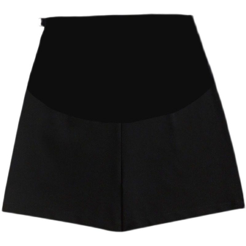 孕妇超短裤夏季百搭黑色弹力安全裤 布衣妈咪孕妇打底裤