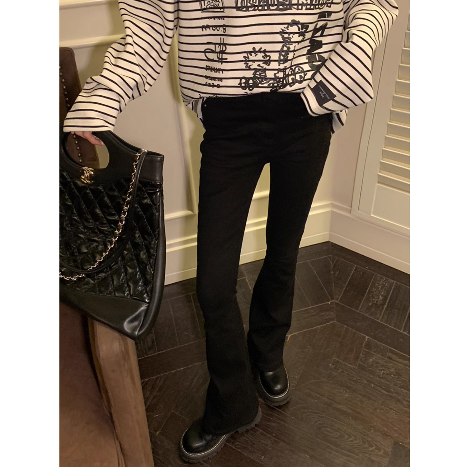  布衣妈咪孕妇阔腿裤