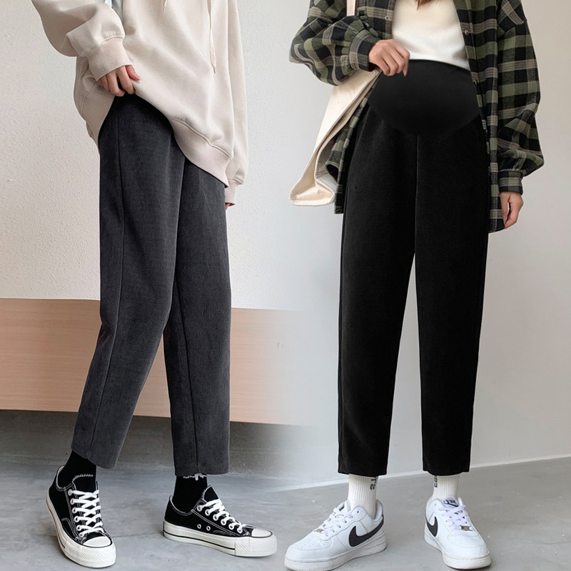  布衣妈咪孕妇阔腿裤