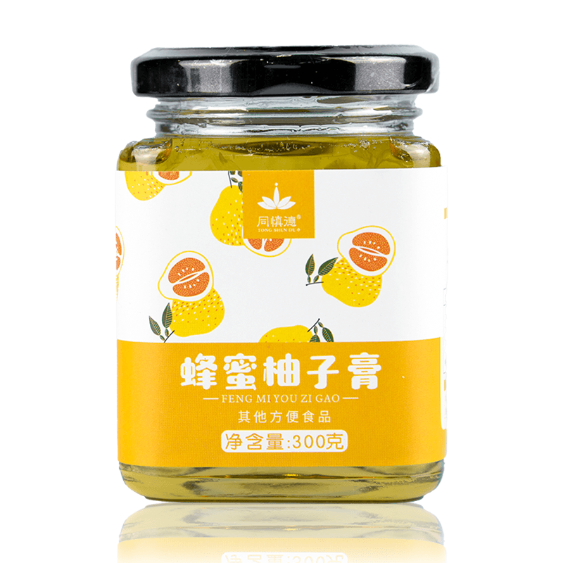 同慎德柚子茶冲饮瓶装泡水喝的果酱 同慎德蜂蜜果味茶