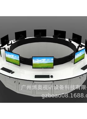 钢木显示器升降会议桌液晶屏升降会议桌液晶升降会议桌