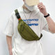 Personalized chest bag, simple casual waist bag, versatile crossbody bag