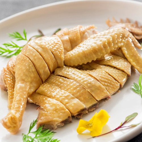 盘点美味上海咸草鸡白切鸡半成品盐水鸡肉零食熟食咸鸡即食真空装 - 图0