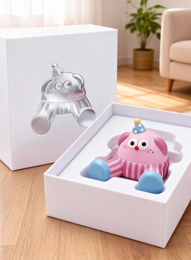 可爱卡通动物桌面收纳摆件