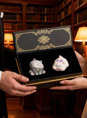 可爱小猫毛绒包挂钥匙扣摆件