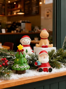 圣诞老人麋鹿毛绒钥匙扣