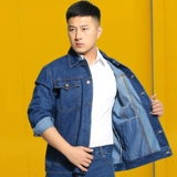 Демисезонный износостойкий хлопковый джинсовый искусственный комбинезон, защита от ожогов, делается под заказ