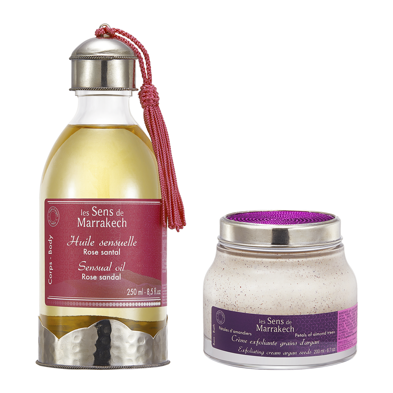 皇质lsdm滋润保湿清洁全身体檀香 LesSensdeMarrakech海外身体护理套装