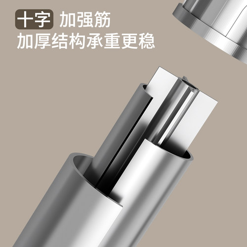 升降晾衣架手摇式阳台晾衣杆双杆家用自动晒衣架折叠晒被神器顶装 - 图2