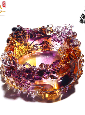 千云琉璃貔貅聚宝盆开业招财礼物