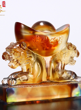 电视柜琉璃乔迁新居送礼品摆件