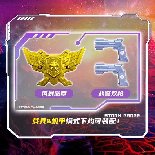 迷你特工队之超级战警力量7风暴特警变形汽车机器人8玩具男孩金刚 - 图2