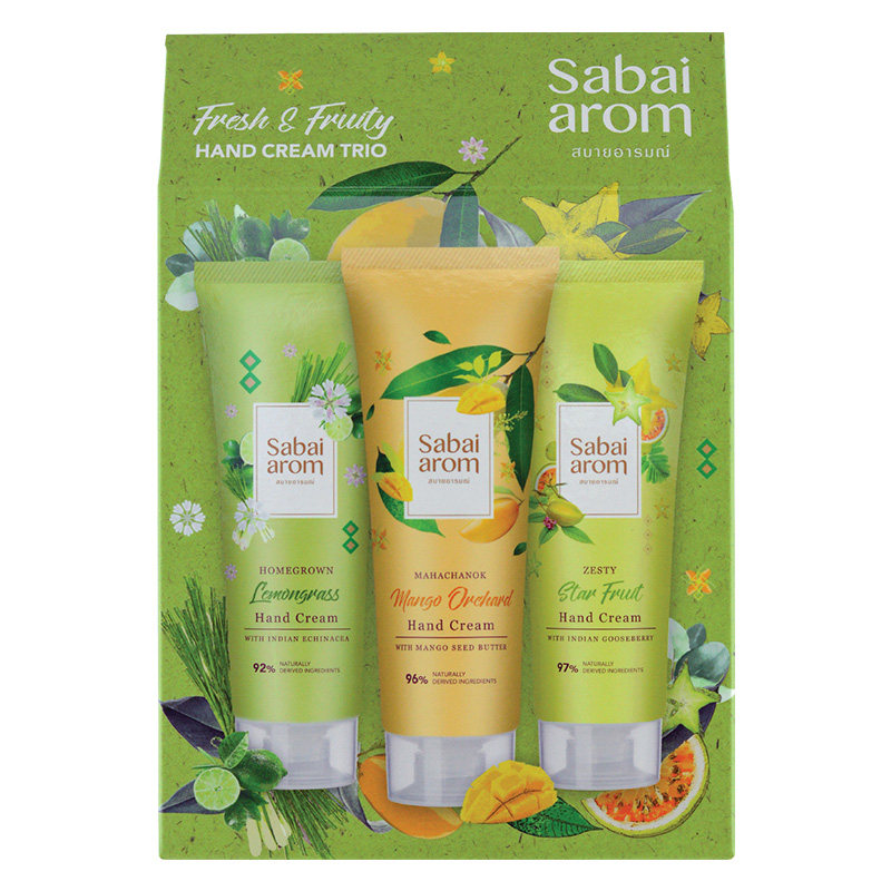 sabai-arom泰国进口滋润保湿秋冬* sabaiarom海外护手霜