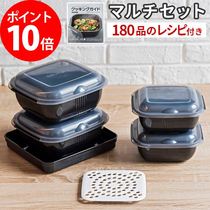 Japan Iwatani Iwata Valley GOURLAB Multi-functional cooking box microwave heating the food box dining box lunch box