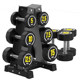 PEV pure steel ten-sided dumbbells do not roll