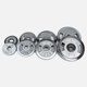 Senkes pure iron electroplated barbell plates