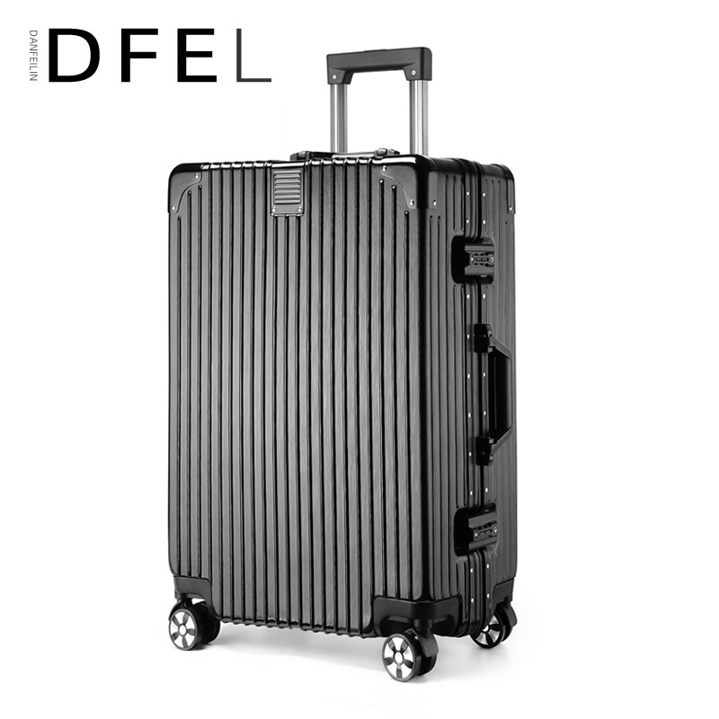 万向轮静音24寸女男学生密码拉杆箱 丹菲琳箱包旅行箱