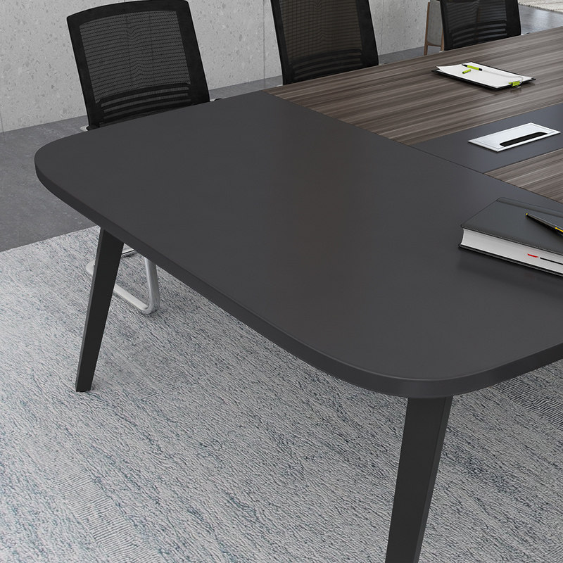 会议桌长桌简约现代桌椅组合培训洽谈大型会议桌子工作台办公家具