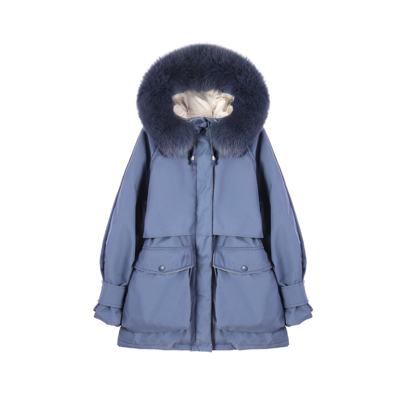 反季特卖2020年新款派克女白鸭绒 韵雯羽羽绒服