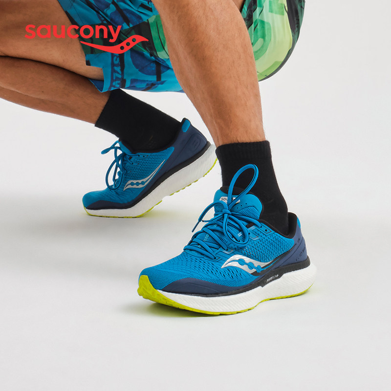 *saucony索康尼新款胜利18慢跑鞋 saucony跑步鞋