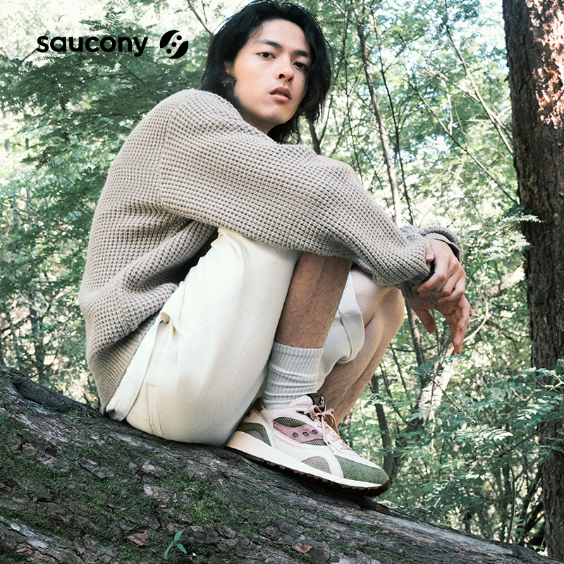 Saucony索康尼SHADOW 6000豆沙鞋丨情侣复古休闲鞋男运动鞋子女-图2
