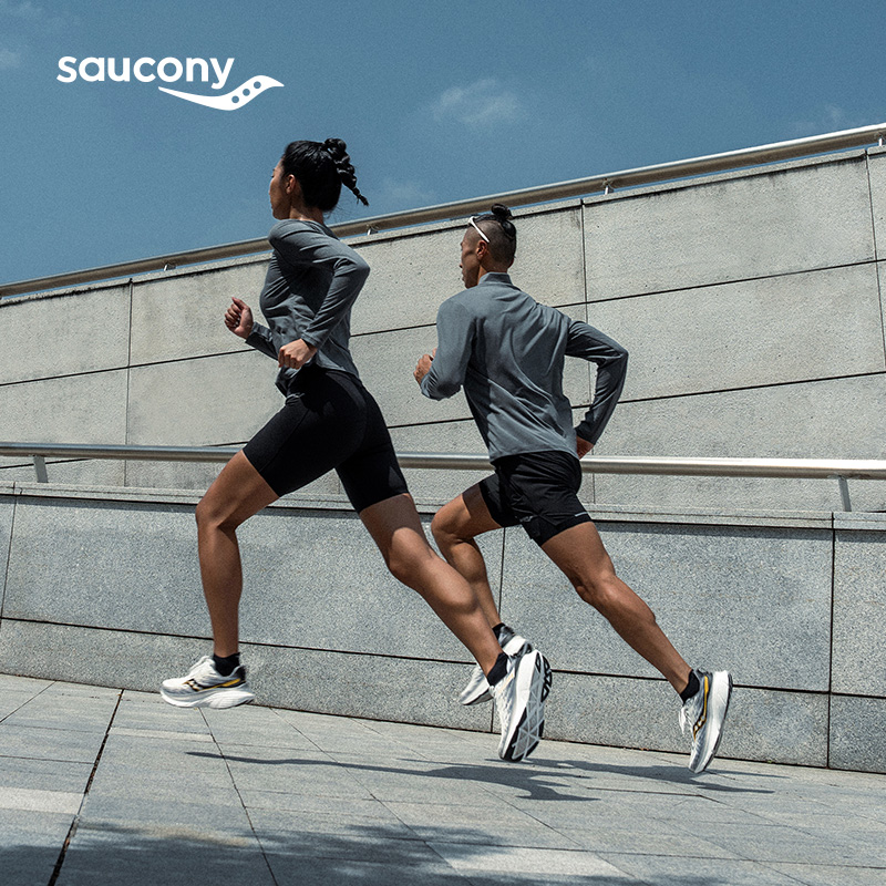 【彭于晏同款】Saucony索康尼向导17支撑男子女深圳配色缓震跑鞋