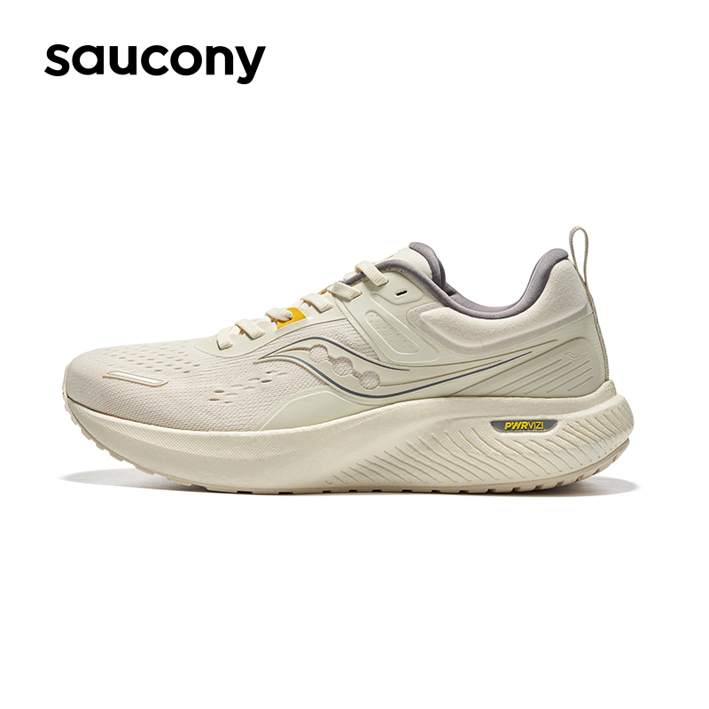 Saucony索康尼澎湃2跑鞋新款防泼水减震跑步鞋女款软弹运动鞋男鞋 - 图3