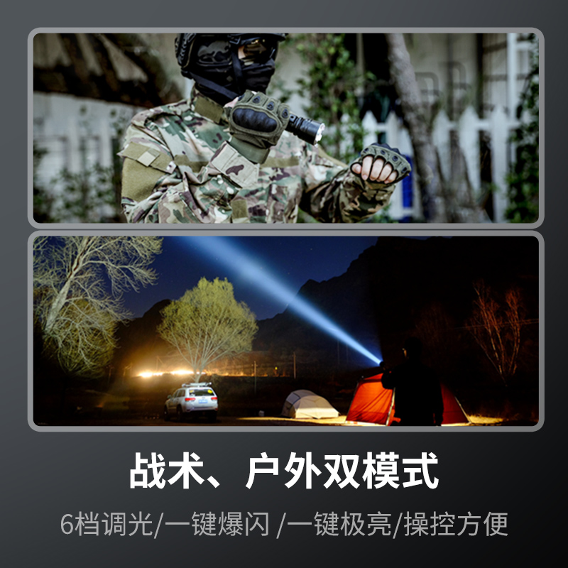 KLARUS凯瑞兹XT12GT PRO远射手电长续航战术防水户外搜救巡逻电筒 - 图3