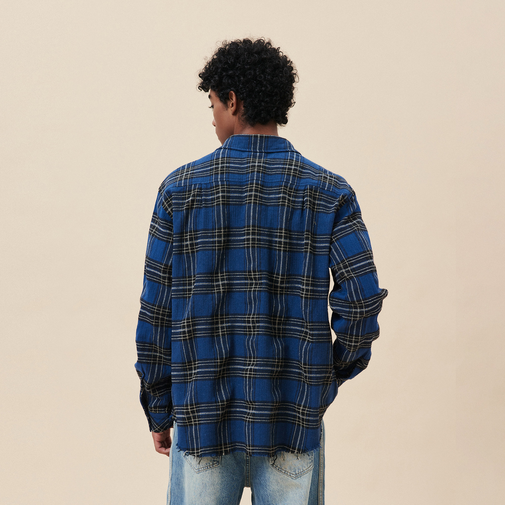 A11SLAVE美式复古百搭格子长袖衬衫外套男女宽松衬衣潮流休闲上衣,淘宝优惠券,粉丝福利购,淘宝优惠卷