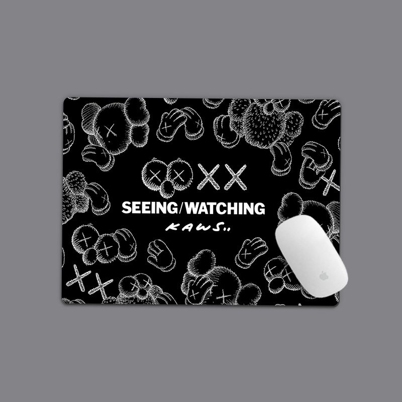 小号鼠标垫个性涂鸦创意游戏电脑键盘护腕加厚防滑桌垫