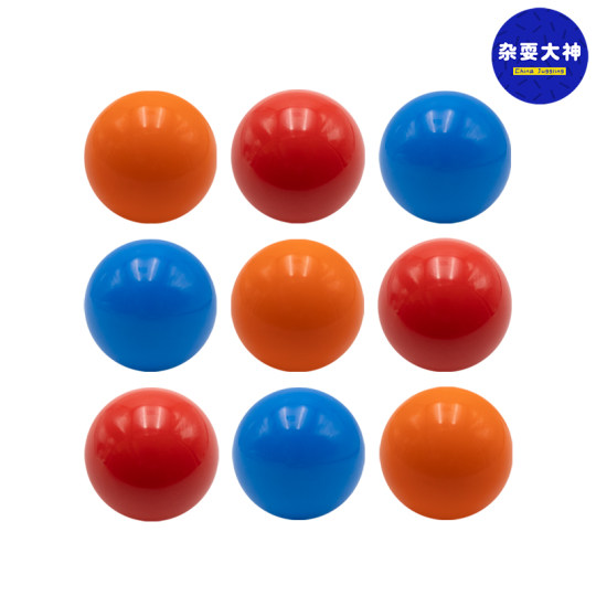 Juggling master's trumpet shiny 6.5cm tossing ball for fitness