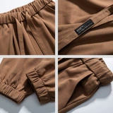 Tide, летние брендовые мужские штаны для отдыха, в американском стиле, свободный крой