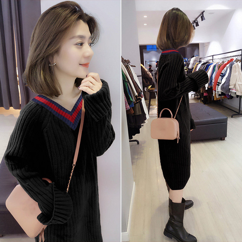 欧洲站2020秋季新款欧货红色连衣裙 娇奴姬连衣裙