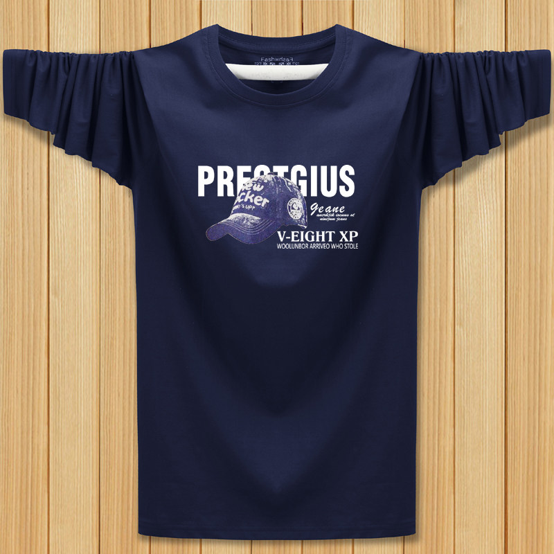 纯棉长袖t恤男士秋装上衣服打底衫 棉佰图T恤