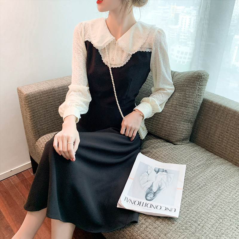 2022年春季新款哺乳韩版长袖连衣裙 宫适哺乳衣/月子服